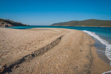 Evbia Adası Yunanistan'Altın beach