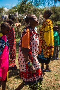 Kia, Masai Köyü sakinleri