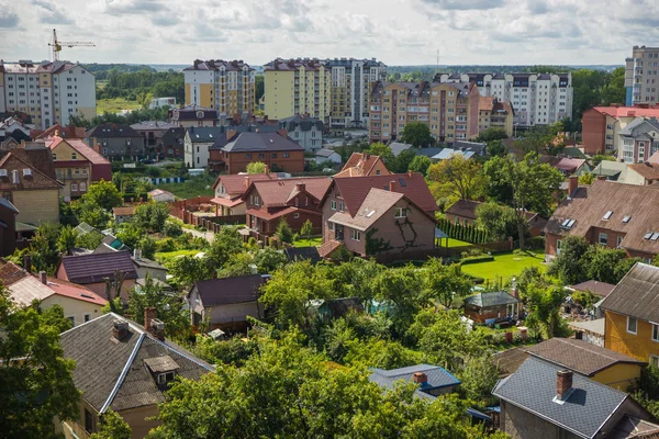 Stad landschap in Zelenogradsk, de regio Kaliningrad, Rusland — Stockfoto