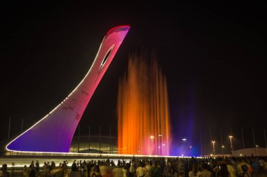 Sochi parkta şarkı Çeşme