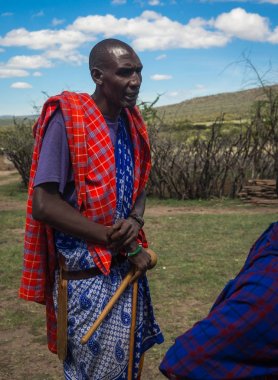 Genç adam, Kia Masai Köyü