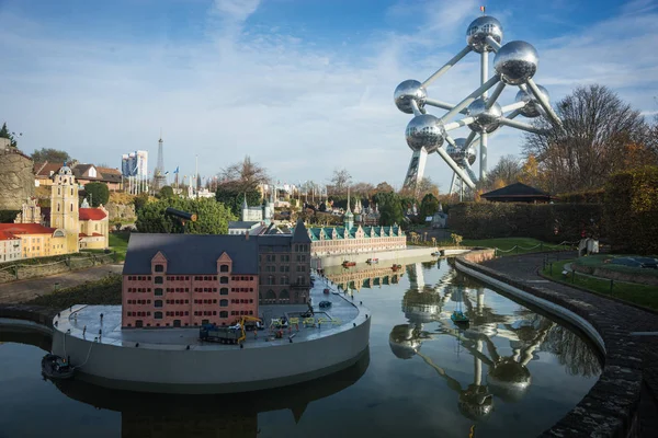 Mini Europe, Brussels, Belgium — Stock Photo, Image