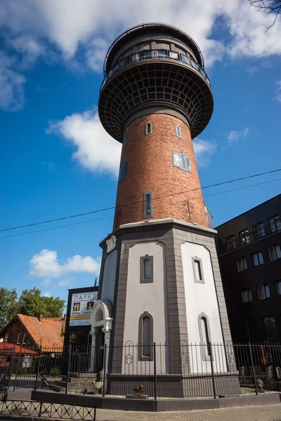 City landscape in Zelenogradsk, Kaliningrad region, Russia — Stock Photo, Image