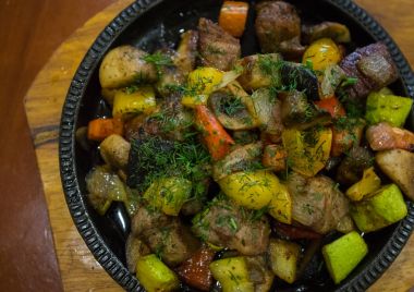 Çeşitli çeşitleri etli sebze, seçici focu