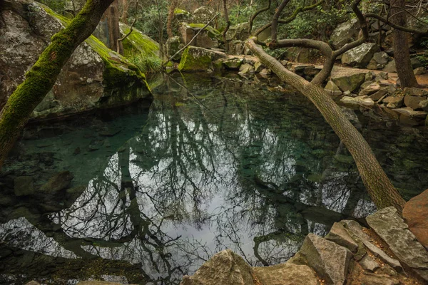 Obrázek Malého Jezera Krymu Ukrajině — Stock fotografie