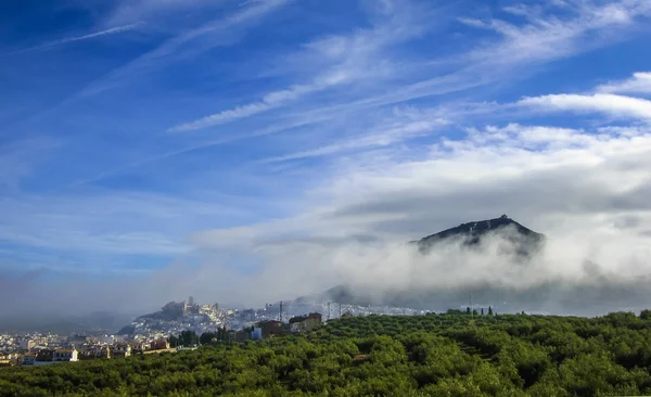 Schilderachtig landschap in de provincie van Jaen in Spanje — Stockfoto