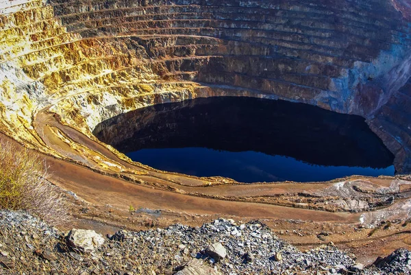 Red river gruvor (Minas del rio Tinto) — Stockfoto