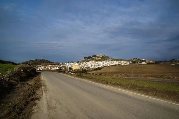 Az egyik "Pueblos Blancos" Domo, Andalucia, Spanyolország — Stock Fotó