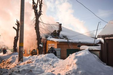 Yangın söndürme Pereslavl Zalessky, Russ evde Köyü