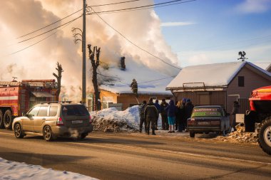Yangın söndürme Pereslavl Zalessky, Russ evde Köyü