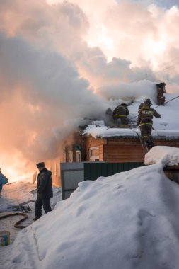 Yangın söndürme Pereslavl Zalessky, Russ evde Köyü