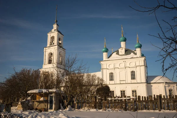Kyrkan i Pereslavl Zalessky i Yaroslavl Region, Ryssland — Stockfoto