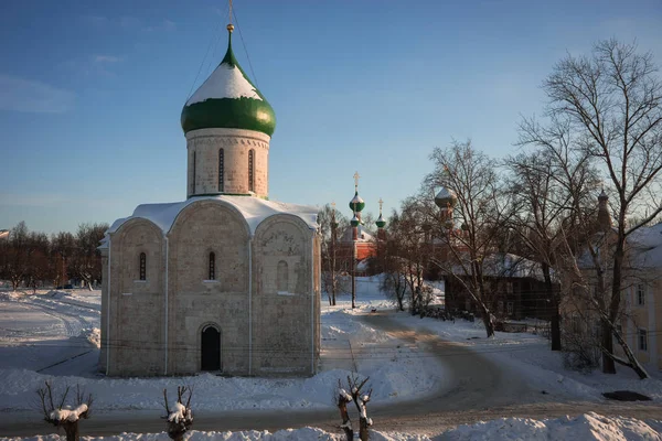 Спасо-Преображенский собор в Переславле Залесский — стоковое фото