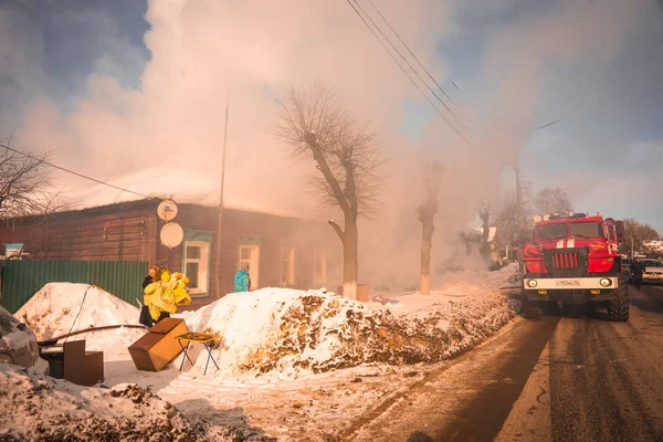 Yangın söndürme Pereslavl Zalessky, Russ evde Köyü
