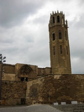 İspanya Catalunya eski Lerida kalede