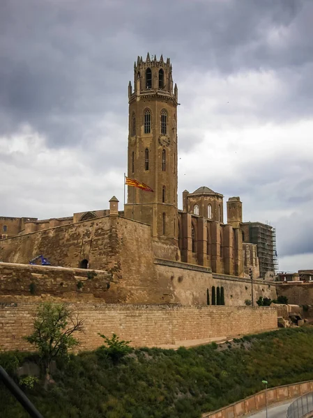 Замок Лерида в Каталонии в Испании — стоковое фото