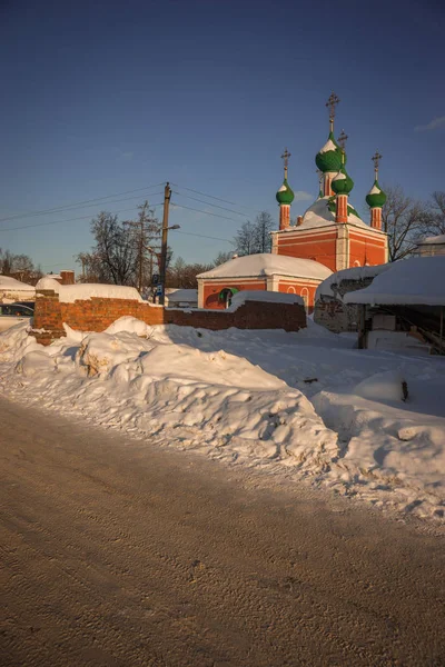 Церковь в Переславле Залесский в Ярославской области, Россия — стоковое фото