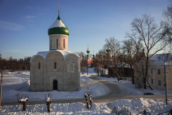 Спасо-Преображенский собор в Переславле Залесский — стоковое фото