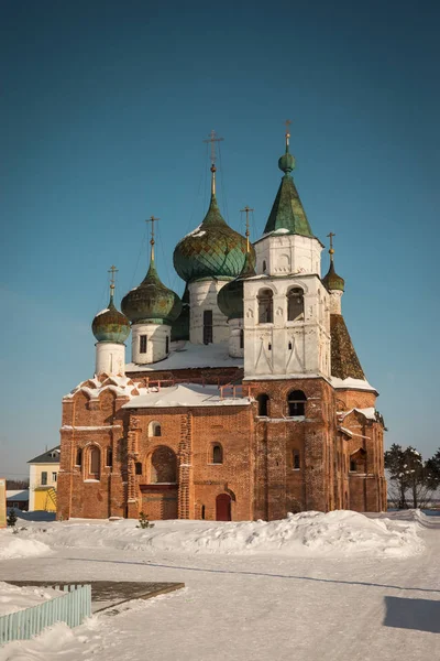 Богоявленский монастырь имени Авраама в Ярославской области, Россия — стоковое фото
