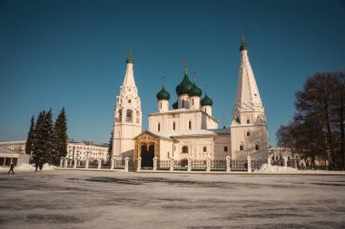 Elijah kilise Yaroslavl Rusya'da Peygamber