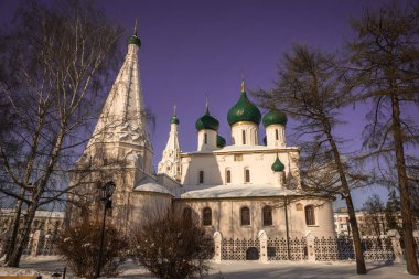 Elijah kilise Yaroslavl Rusya'da Peygamber