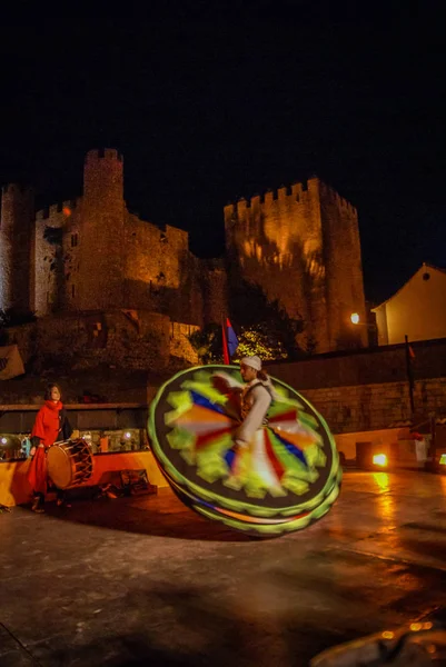 Festival Medieval Anual em Óbidos em Portugal — Fotografia de Stock