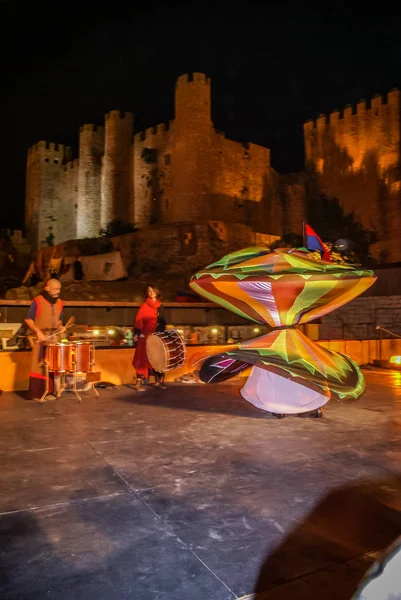 Festival Medieval Anual em Óbidos em Portugal — Fotografia de Stock