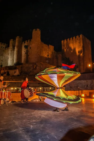 Festival Medieval Anual em Óbidos em Portugal — Fotografia de Stock