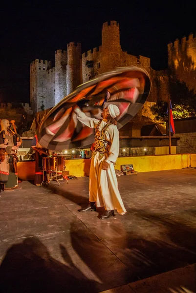 Festival Medieval Anual em Óbidos em Portugal — Fotografia de Stock