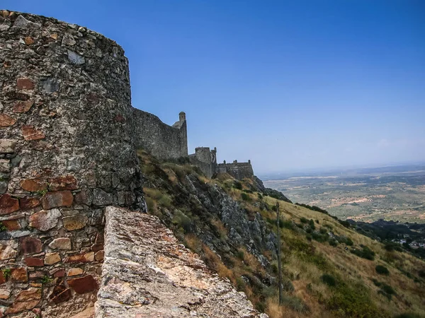 Antik Ortaçağ kalesinin Marvao, Portekiz — Stok fotoğraf