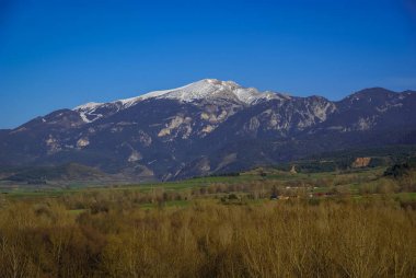 Andorra şehrindeki peyzaj