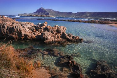 Falasarna beach, Creete, Yunanistan