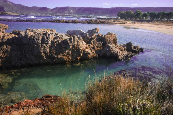 Falasarna plage, Creete, Grèce — Photo