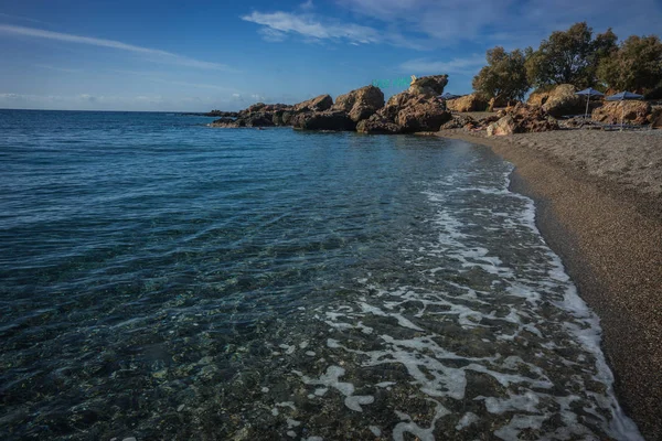 Пляж Палеодора, Крит, Греция — стоковое фото