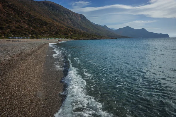 Paleohora beach, Creete, Griekenland — Stockfoto