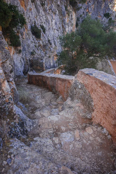 Governeto, Crete, Görögország kolostor romjai — Stock Fotó
