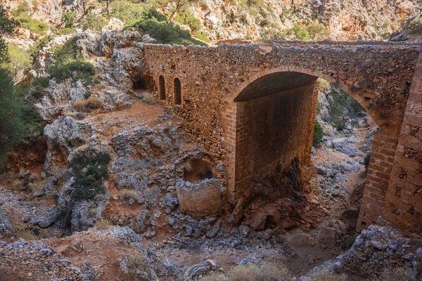 Ruinen des Klosters Governneto in Beton, Griechenland — Stockfoto