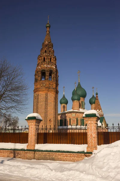 Церковь Иоанна Златоуста в Коровниках в Ярославле — стоковое фото