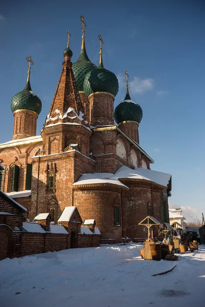 Церковь Иоанна Златоуста в Коровниках в Ярославле — стоковое фото