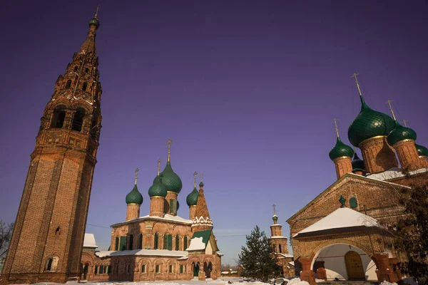 Die Kirche des Johannes Chrysostomos in Korowniki in Jaroslawl — Stockfoto