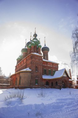 Kilise St John the Baptist Tolchkovo Yaroslavl, Rusya içinde