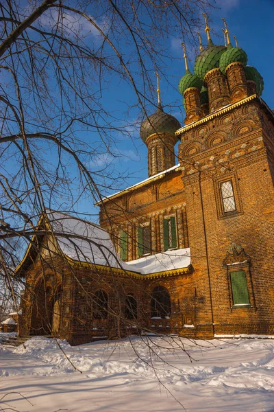 Церковь Иоанна Крестителя в Толчково, Ярославль, Россия — стоковое фото