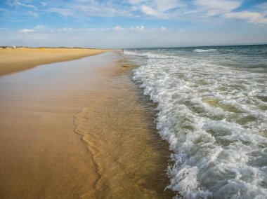 Deniz manzarası Comporta Portekiz yakın