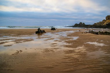 Castelejo Plajı'nda güzel ve eşsiz deniz manzarası