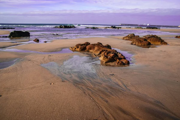 Beau et unique paysage marin à la plage de Castelejo, Portugal — Photo