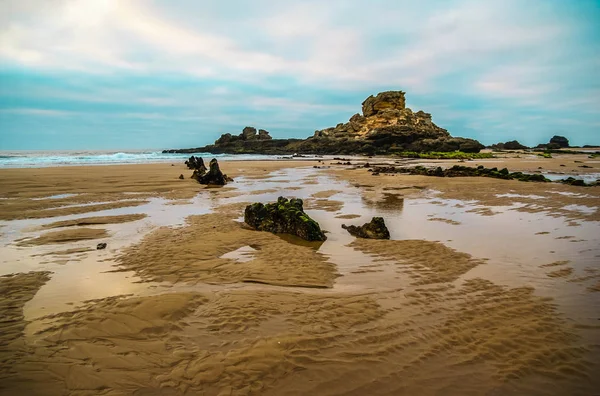 Wunderschöne und einzigartige Meereslandschaft am Strand von Castelejo — Stockfoto