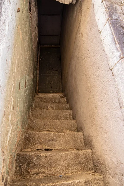 Stadsgezicht bij Pacentro in Abruzzo, Italië — Stockfoto