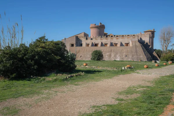 Castello Medievale Santa Severina Nel Lazio — Foto Stock