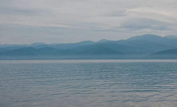 Paisagem Pitoresca Lago Baikal Região Irkutsk Rússia — Fotografia de Stock