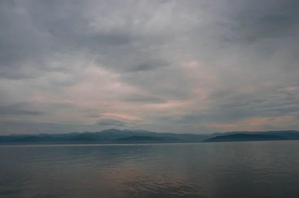 Pemandangan Picturesque Danau Baikal Wilayah Irkutsk Rusia — Stok Foto